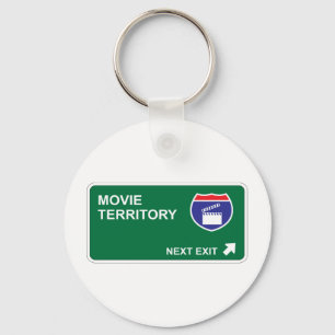 Movie Next Exit Key Ring