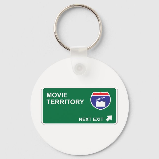 Movie Next Exit Key Ring (Front)