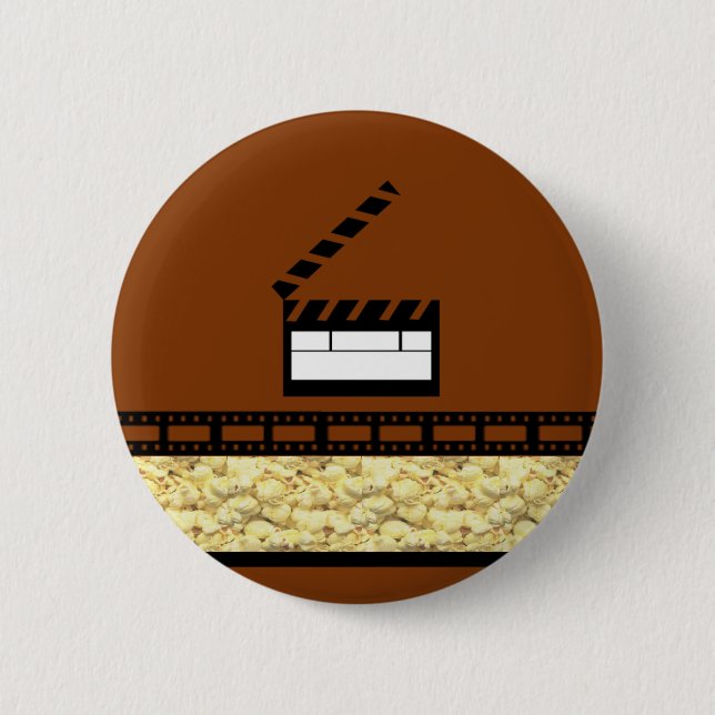 Movie Night 6 Cm Round Badge (Front)