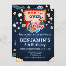 Movie Night Birthday 