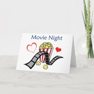 Movie Night Card