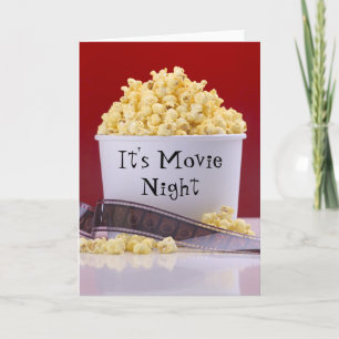 Movie Night Card