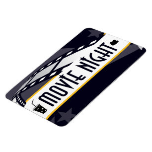 *Movie Night* Flexible Magnet