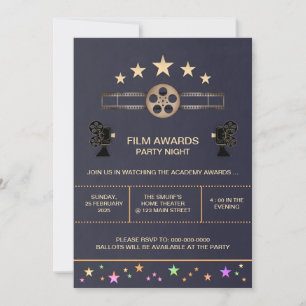 Movie Night Invitation