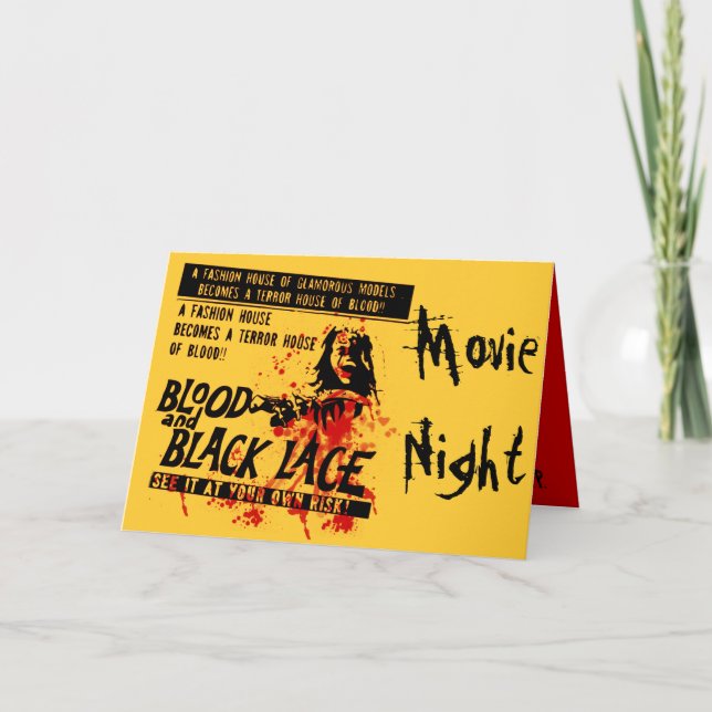 Movie Night Invitation (Front)