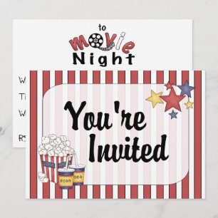 Movie Night Invitation
