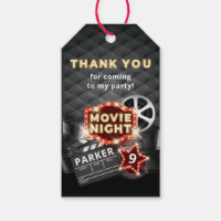 Movie Night Luxury Birthday Thank you