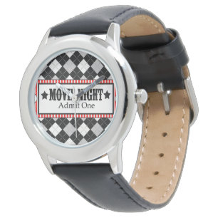 *Movie Night* Movie Ticket Watch