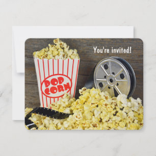 Movie Night Party Invitation