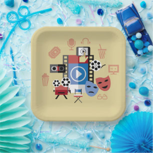 Movie Night Party Plate  