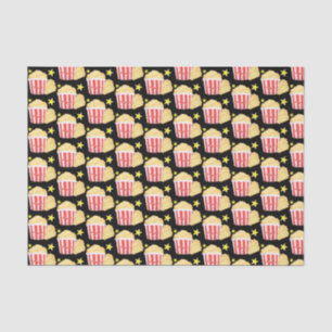 Movie Night Popcorn And Tickets Tissue Paper