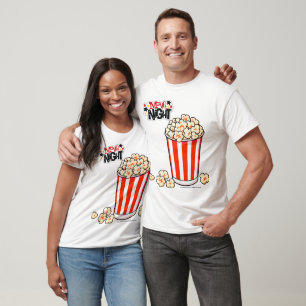 *Movie Night* Popcorn Tub T-Shirt