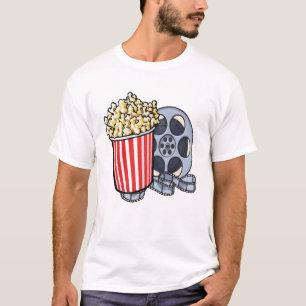 Movie Night Shirt, Popcorn  T-Shirt