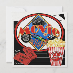 Movie Night ! SRF Invitation