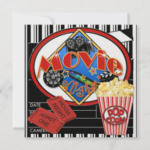 Movie Night ! SRF Invitation