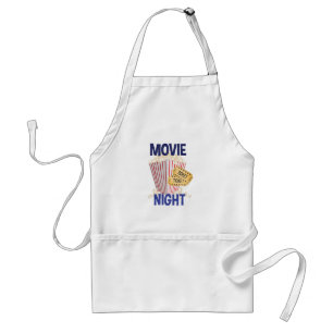 Movie Night Standard Apron