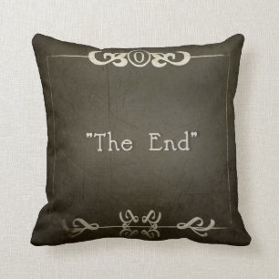 MOVIE NIGHT~ "THE END" CUSHION