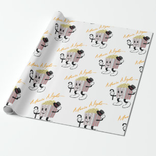 Movie Night Wrapping Paper