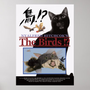 Movie parody bird! What? Poster