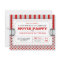 Movie Party Birthday Party Admission Ticket | Red