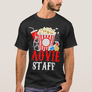 Movie Party Movie Night Movie Birthday retro T-Shirt