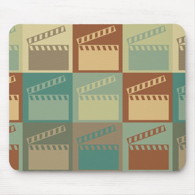 Movie Pop Art Mouse Mat (Front)