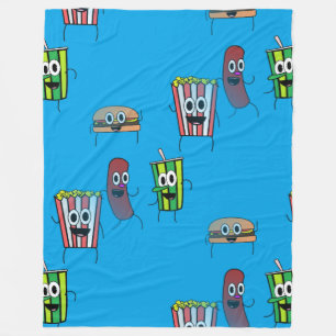 movie popcorn blanket