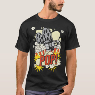 Movie Popcorn Lover gift T-Shirt