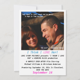 Movie Poster 2 Save The Date Announcement