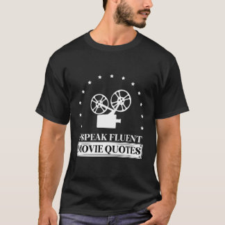 Movie Quote Cinema Film Popcorn Theatre T-Shirt