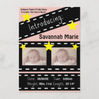 Movie Reel Clapper Board