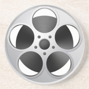 Movie Reel coaster bar film stars technology  pict