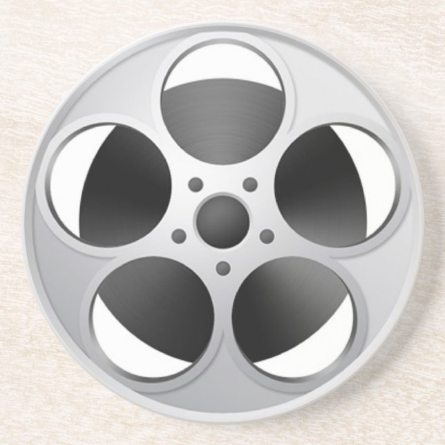 Movie Reel coaster bar film stars technology  pict (Front)