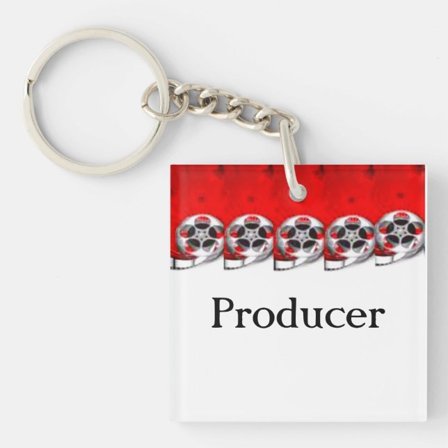 Movie Reel Key Ring (Front)