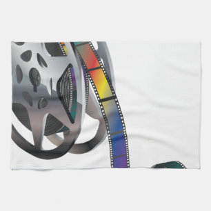 Movie Reel Tea Towel