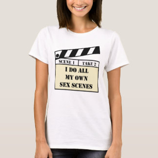 Movie Scene White T-Shirt