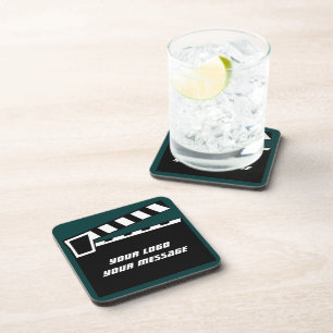 Movie Slate Clapperboard Board Coaster