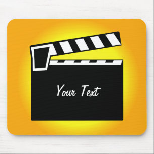Movie Slate Clapperboard Board Mouse Mat