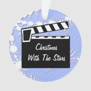 Movie Slate Clapperboard Board Ornament