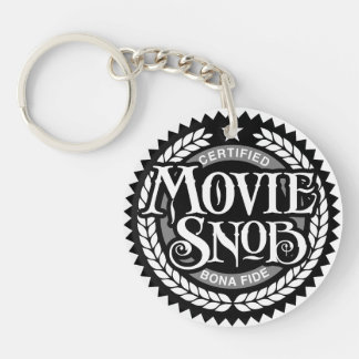 Movie Snob - funny movie lover Key Ring