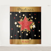 MOVIE STAR HOLLYWOOD BROADWAY Photo-Op Backdrop