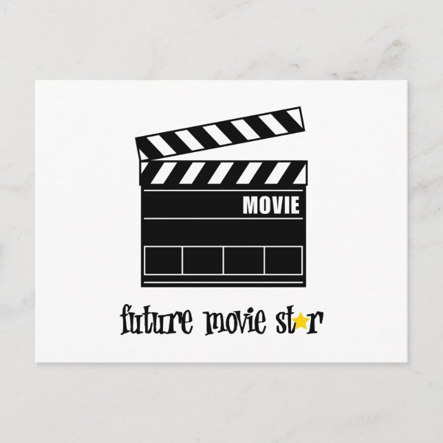 Movie Star Postcard (Front)