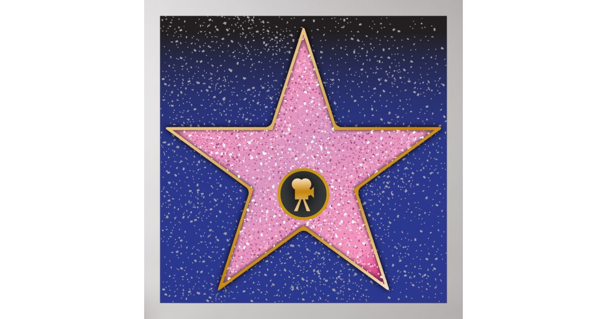 Movie Star Poster | Zazzle