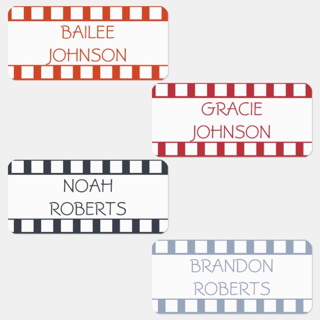 Movie Strip Winter Spice Colour Coded Clothing Nam (Group)
