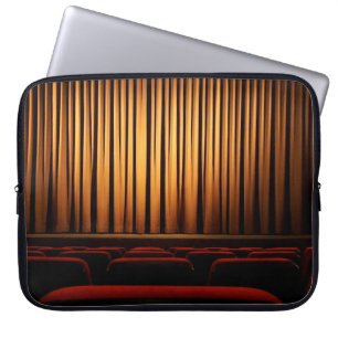 Movie theater curtain theatre movie laptop sleeve