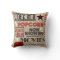 Movie Theatre Cinema  Admit one ticket Pillow-red