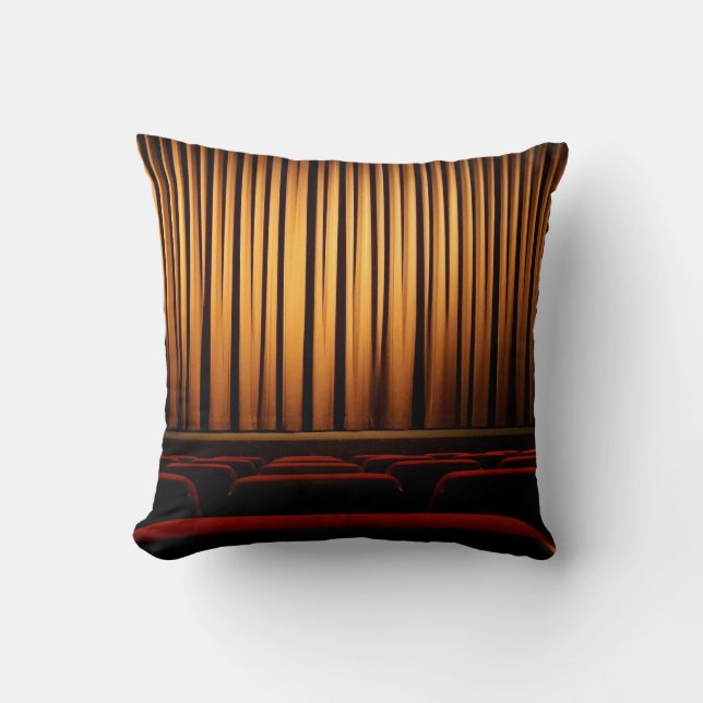 Movie theatre curtain theatre movie cushion (Front)