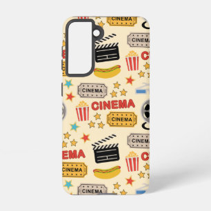 Movie Theatre Fun Pattern Samsung Galaxy Case