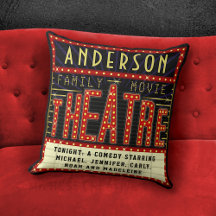 Movie Theatre Marquee Home Cinema | Custom Name