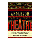 Movie Theatre Marquee Home Cinema | Custom Name